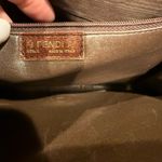 Fendi Brown Woven Leather Clutch/Shoulder Bag Photo 10