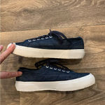 Superga  athletic shoes.  Size: 8 (women’s).  Denim look. Photo 2
