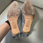 White House | Black Market  Heels 10 Women Stiletto Pumps Silver Shoes snake skin Photo 6