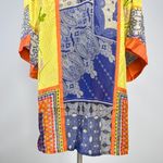 Johnny Was NWOT  Brilliant Silk Oversized Kimono Boho Tunic Dress Top Blouse S Photo 7