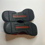 Gucci Red Leather Monogram Leather Canvas Velcro Size 7.5B Photo 6