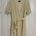 Lulus Lulu’s Falling Into You Cream Swiss Dot Tiered Maxi Dress Photo 0