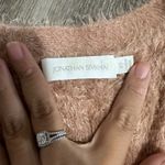 Jonathan Simkhai maya fuzzy knit peach cropped sweater size XS vacation‎ Photo 5