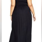 City Chic  Women's Plus Size Martina Maxi Dress XXL Elegant Black Lace Maxi Dress Photo 1