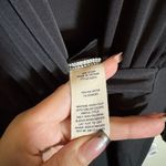 Soft Surroundings  “Penelope” Long Sleeve Flowy Jumpsuit Sz Large in Black NEW Photo 5