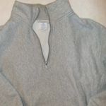Champion Gray Quarter Zip Pullover Photo 4