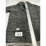 Divided Womans  Button Down Casual Coat Size 12 Black Photo 5