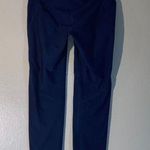 Under Armour heat gear leggings women size Medium navy blue full length Photo 2