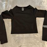 PINK - Victoria's Secret PINK Victoria’s Secret Black Active Top Photo 0