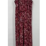 Knox Rose Paisley Print Ruffle Maxi Dress Sz M Photo 4