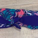 The Bikini Lab  reversible blue sequined & floral bikini swim suit Photo 6