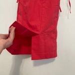 Calvin Klein  Sleeveless Side Lace Up Sheath Dress Watermelon Pink Corset Knee 2 Photo 16