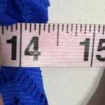 Catalina  Tankini Top Crochet Look Elephant Center Detail Dark Blue Size 2XL Photo 5