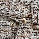 St. John Women’s Boucle Tweed Pant Size 8 Ivory Multi - Inseam 30” Photo 3