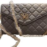 Badgley Mischka Gray Gray Crossbody Bag NWT Photo 0
