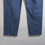 Cleo + Wolf Women's High Rise Straight Dark Wash Button Fly Denim Jean Size 28 Blue Photo 8