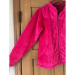 The North Face Hot Pink Soft Fleece Zip-Up Osito Jacket Women’s size Small Photo 1