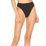 Ellejay  Women's Carolyn‎ Black High Waisted Swim Bottom Size Large NWT Photo 0