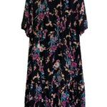 Boutique+ Floral Western Prairie Tiered Maxi Dress Size 2X New w/ Tag MSRP $68 Black Photo 11