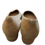 Taryn Rose Beige Babs Leather Pull-On Pump Heels Size 11B Photo 6