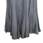 carole little  Women’s Linen Blend Pleated Embroidered Skirt Size 10 Taupe Summer Photo 6