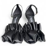 Dolce & Gabbana Dolce & Gabbana Keira Ruched Leather Heels NEW Photo 5