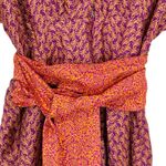 VIX Paula Hermanny Luri Plum Liz Mini Short Jumper Coverup Size Medium Purple Photo 7