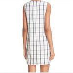 Theory  Adraya Plaid Virgin Wool Sleeveless Shift Mini Dress Size 2 Photo 1