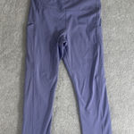 Athleta ‎ Ultimate Stash Pocket Capri Athletic Legging Pants Small Light Purple Photo 0