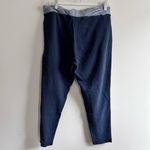 Nautica  Size L Dark Blue Joggers with Striped Waistband Photo 4