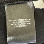 Ann Taylor  Blouse Womens SP Black Sheer Pleated Gothic Cottagecore Boho Photo 4