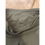 Lululemon cropped cargo style leggings size 4 army green Photo 2