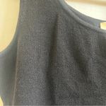 St. John Basic Black Crop Top Womens Size Large Knit Scoop Neck Staple Basic Edgy Photo 1