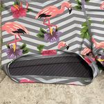IAB 3 Inch No Ride Striped Flamingo Tech Shorts Large Gray Photo 5