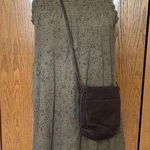 Bohme  Olive Print Sleeveless Smocked High Neck Dress Size M Photo 0