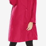 Woman Within  Packable Hooded Raincoat.  Size 26 Photo 0