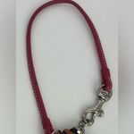 Coach  Red and Black Leather Handbag Photo 6