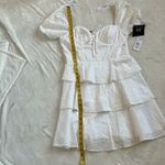 I.N. San Francisco  Ivory Eyelet Dress, size Medium, NWT Photo 10