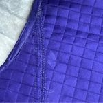 Chico's  3 Vest Woman US purple Full Zip Pockets Lightweight Quilted FLAWED Photo 12