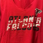 NFL NWOT-women’s  Atlanta falcons v neck t shirt size medium Photo 3