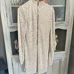 Free People  Cream Long Sleeve Dress Photo 3