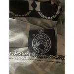 Laundry by Shelli Segal  Black White Geometric Print Long‎ Sleeve Shirt S Photo 7