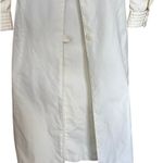 Vintage Saxton Hall Driving Coat Sz 10T Cream Motoring Duster Photo 6