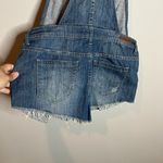 BLANK NYC  denim overall shorts Photo 3