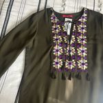 Elaine Turner nwt //  embroidered tassel dress Photo 5