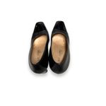 St. John  black squarish heels size 6 Photo 2