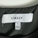 Likely  Black Asymmetrical Sequin Dress Photo 3