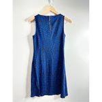 Tommy Bahama  Dress Womens Size XS Blue Black Leopard Print Sleeveless Zip Up Photo 5
