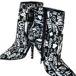 ALDO Kearia Graffiti Ankle Boots | EUC | Size 7 Photo 1