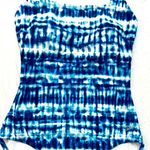 Speedo Blue Tie-Dye Large Woman’s  Swimsuit Photo 0